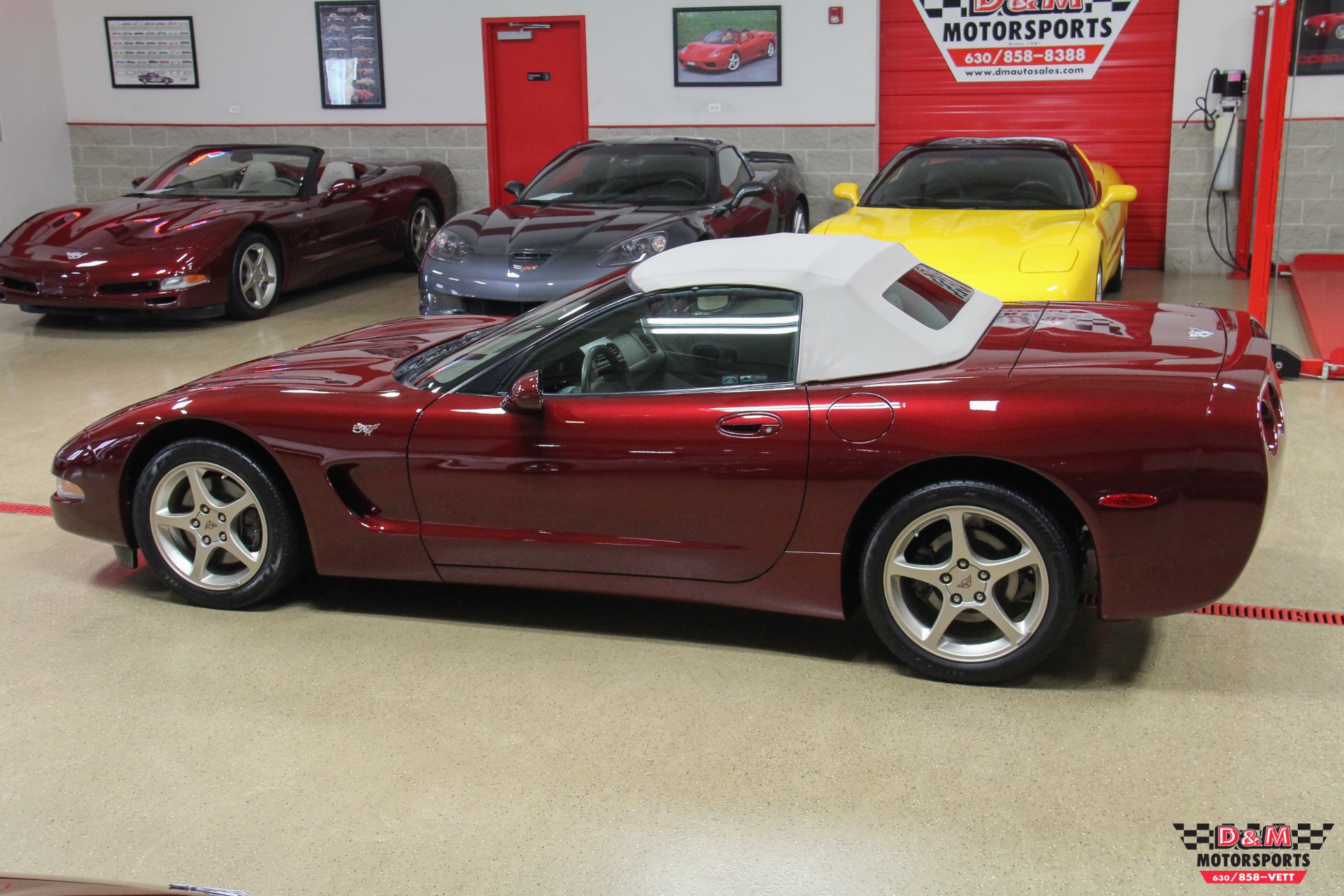 2003 Chevrolet Corvette 50th Anniversary Convertible Stock # M6307 for ...